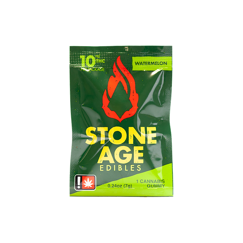 1:1 Watermelon (10mg CBD/10mg THC) | Stone Age Edibles ...