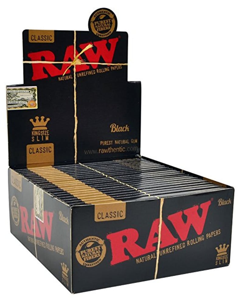 RAW - Classic King Size Slim (Black) RAW - Classic King Size Slim (Black)