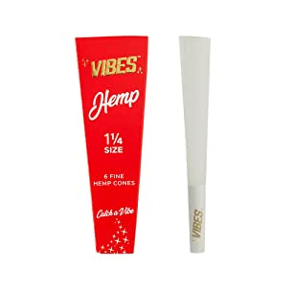 Classic 1.25 Size Pre-Rolled Hemp Cones | (6)