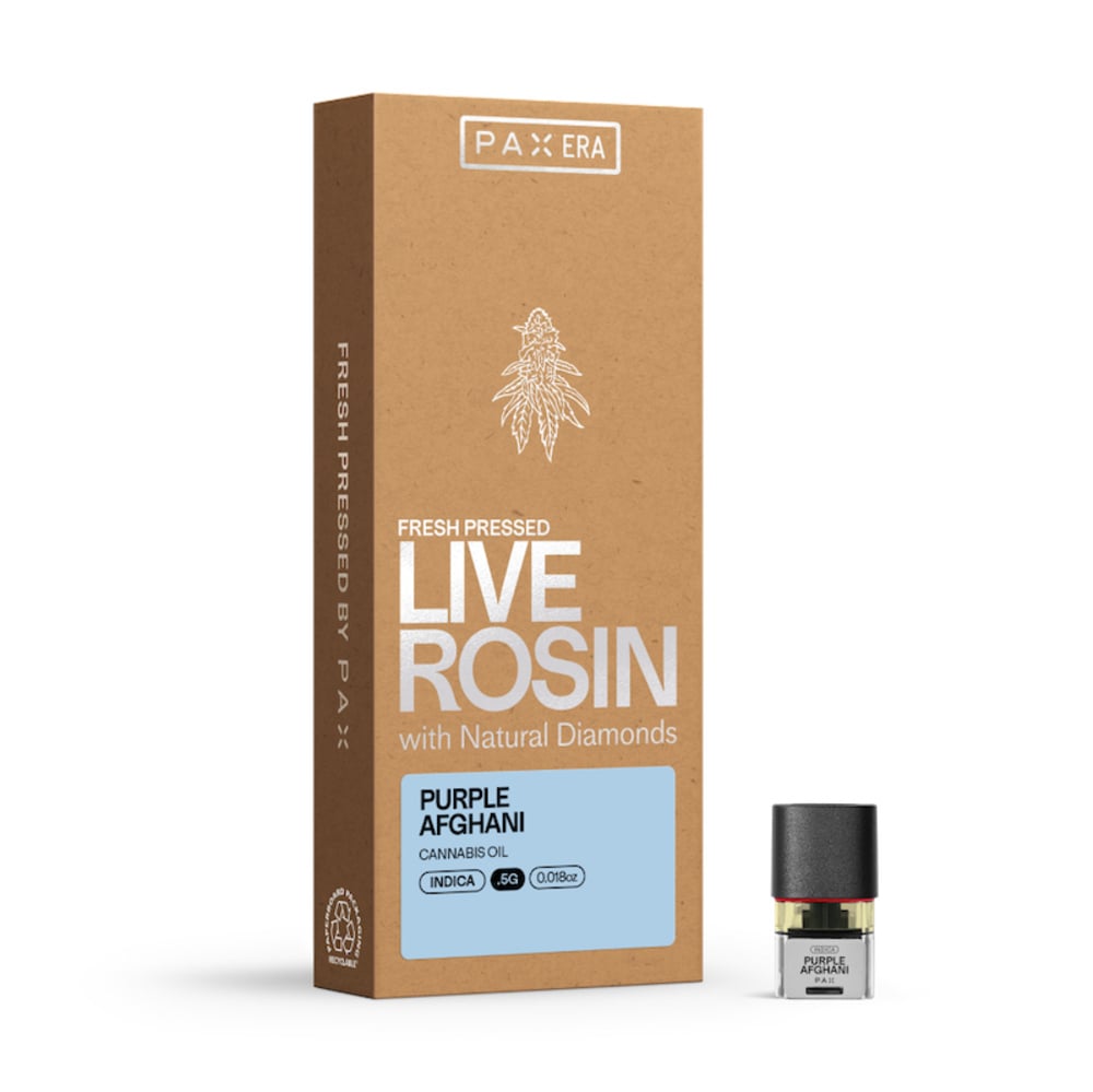 PAX Labs  Purple Afghani Live Rosin PAX Pod