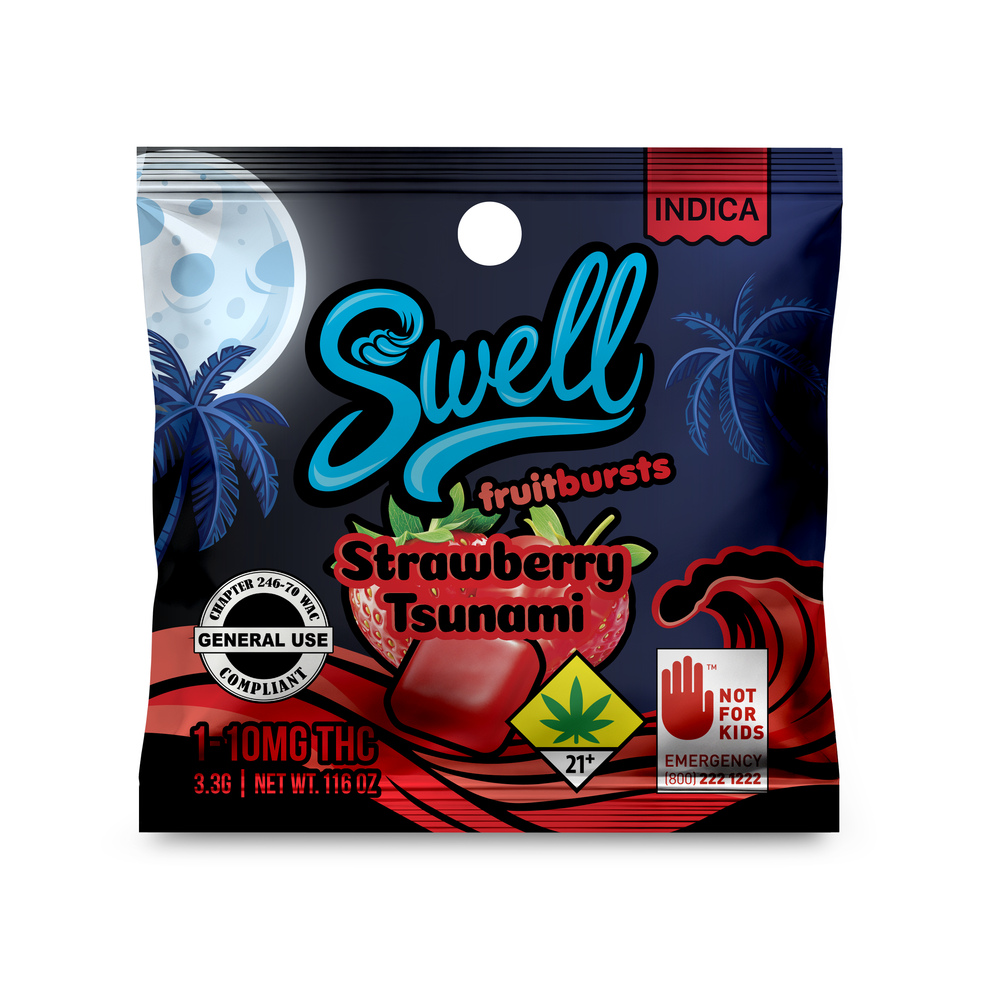 Strawberry Tsunami - Indica [1pk] (10mg)