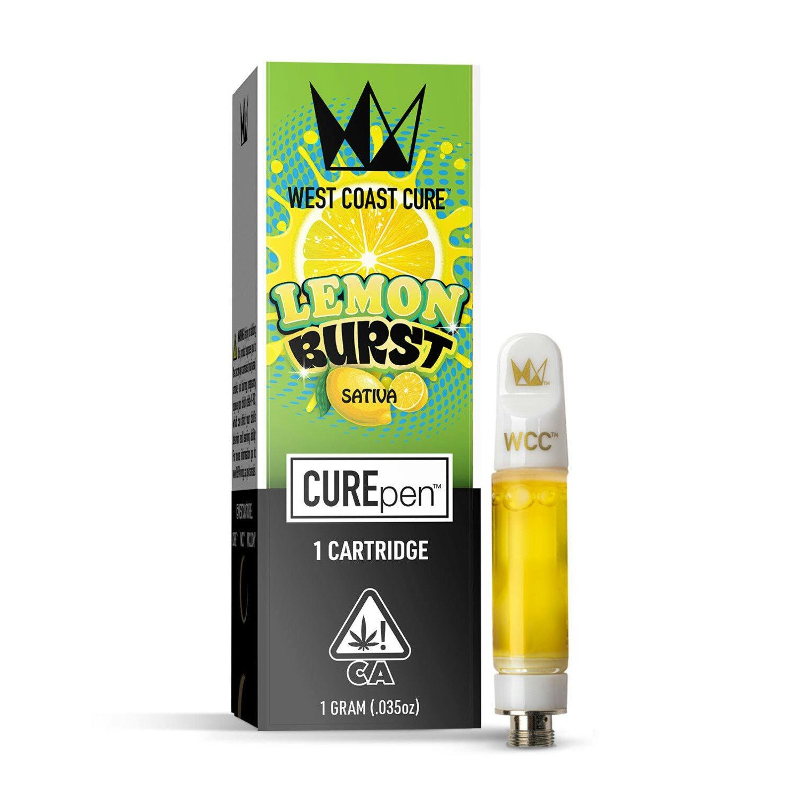 Lemon Burst CUREpen Cartridge - 1g Lemon Burst CUREpen Cartridge - 1g