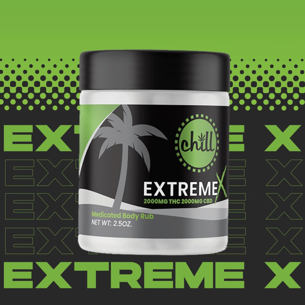 Extreme X Body Rub (2000mg CBD/2000mg THC)