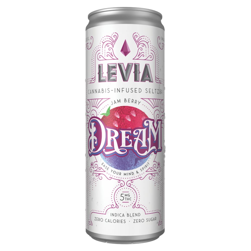 Levia - Dream Jam Berry Indica Seltzer (5mg)