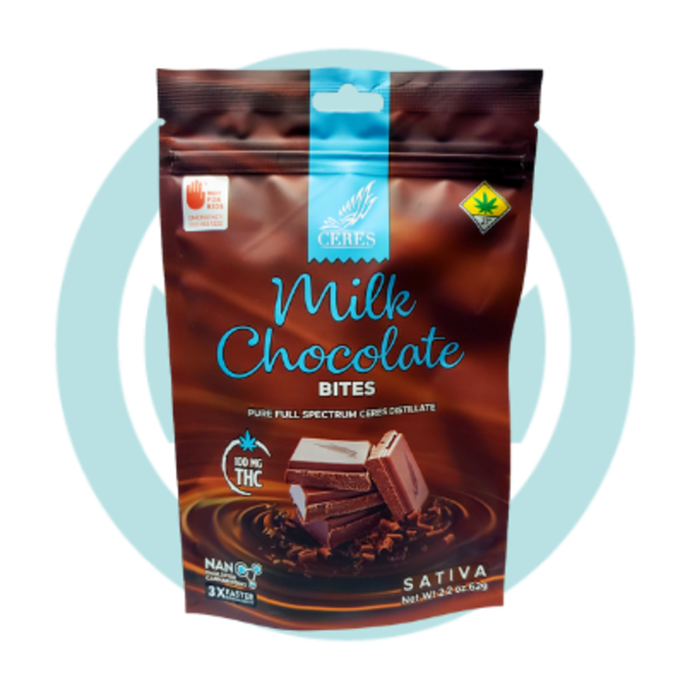 Milk Chocolate - Sativa [10pk] (100mg)