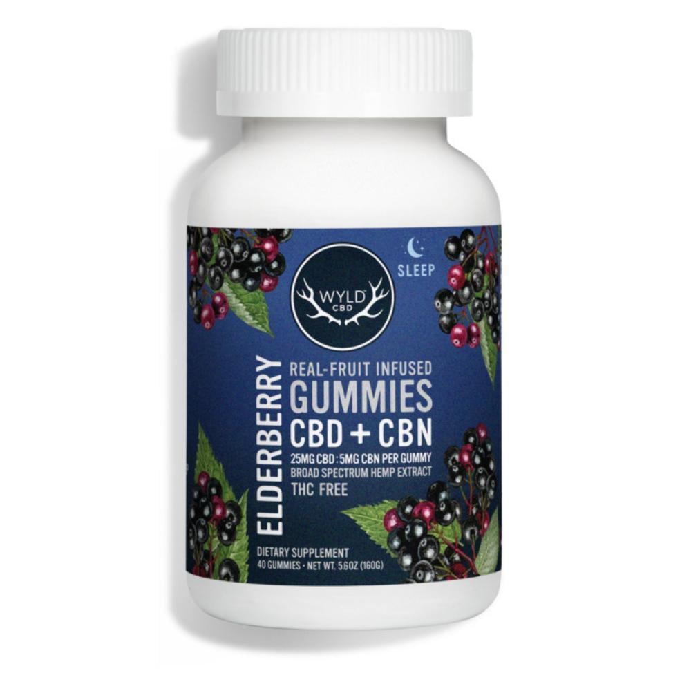 Elderberry [40pk] (1000mg CBD/200mg CBN)