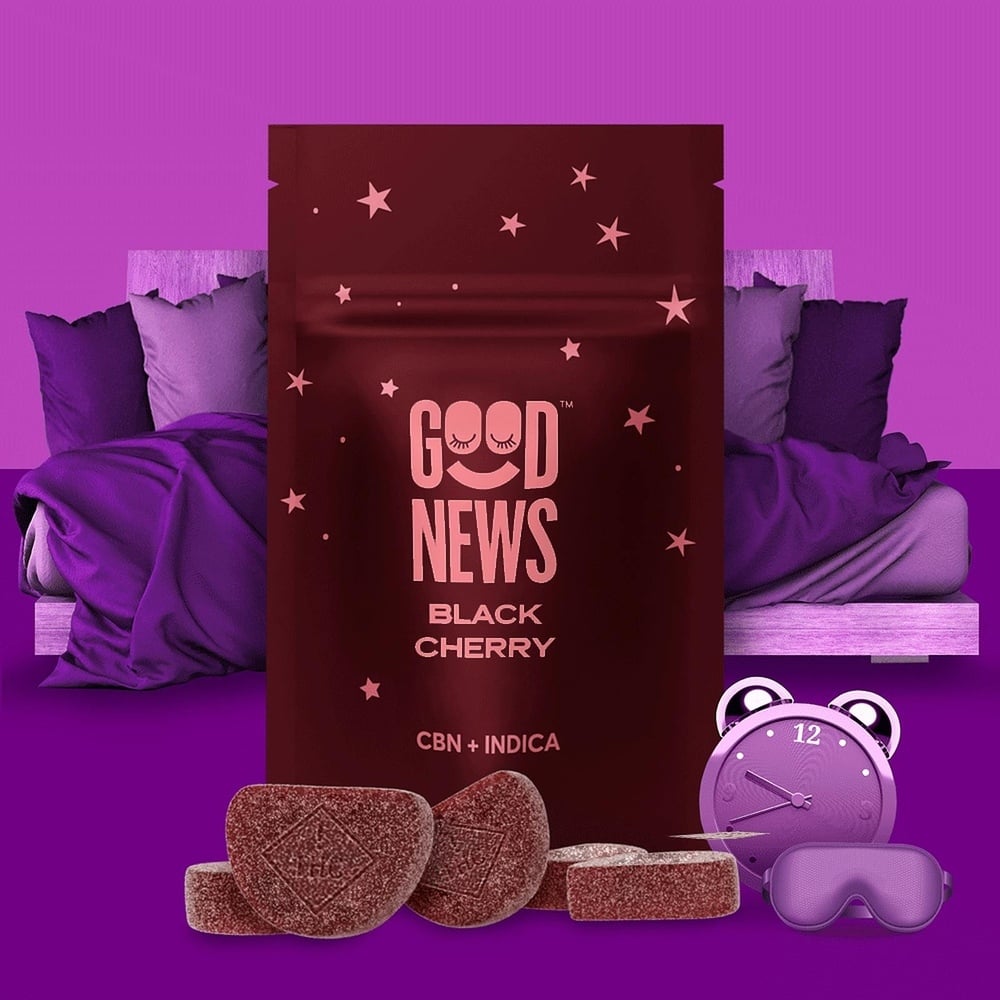 COUNTING SHEEP: Black Cherry with CBN [10pk] (100mg THC/50mg CBN)
