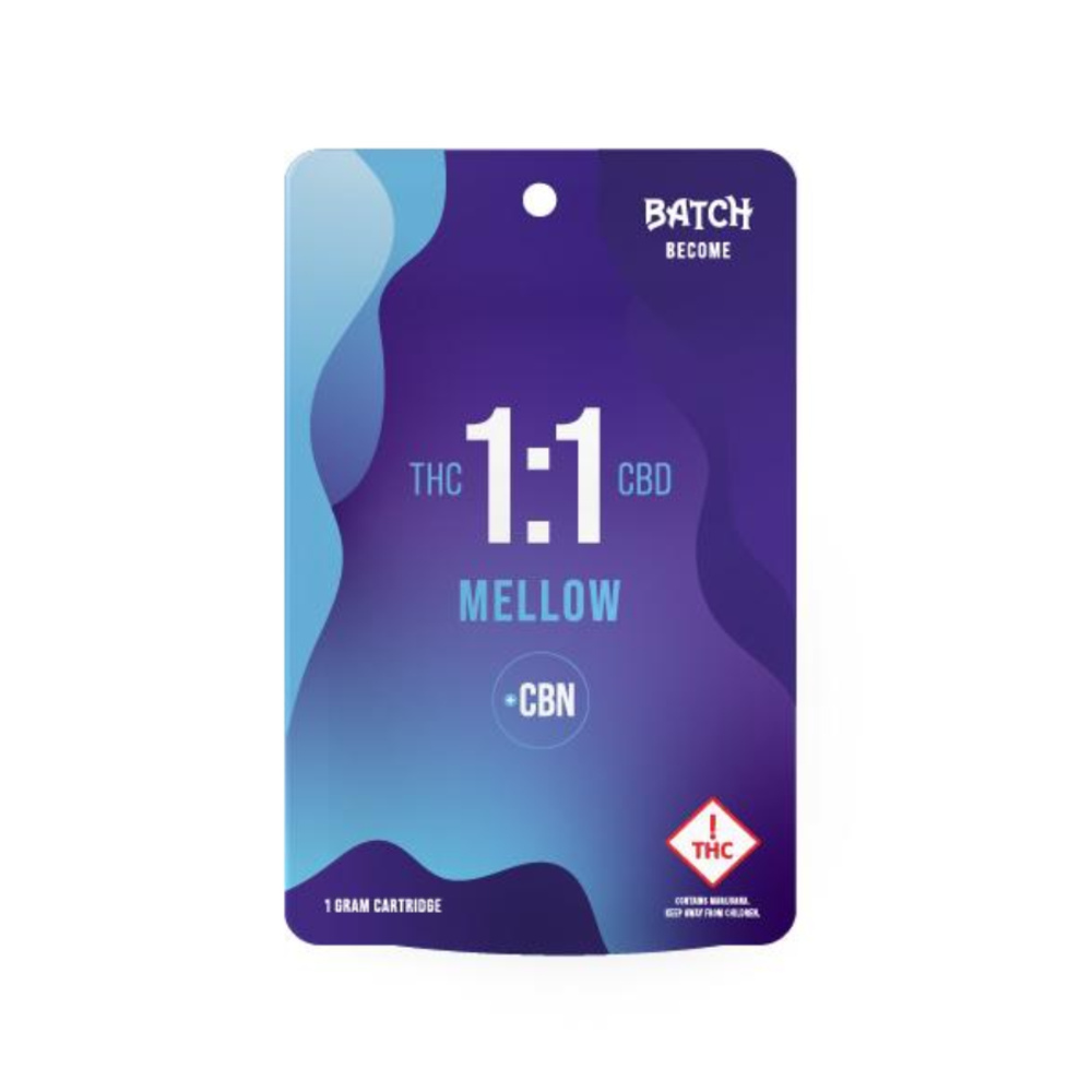 Batch | Cartridges | Become 1:1 Mellow | 1 g Batch | Cartridges | Become 1:1 Mellow | 1 g