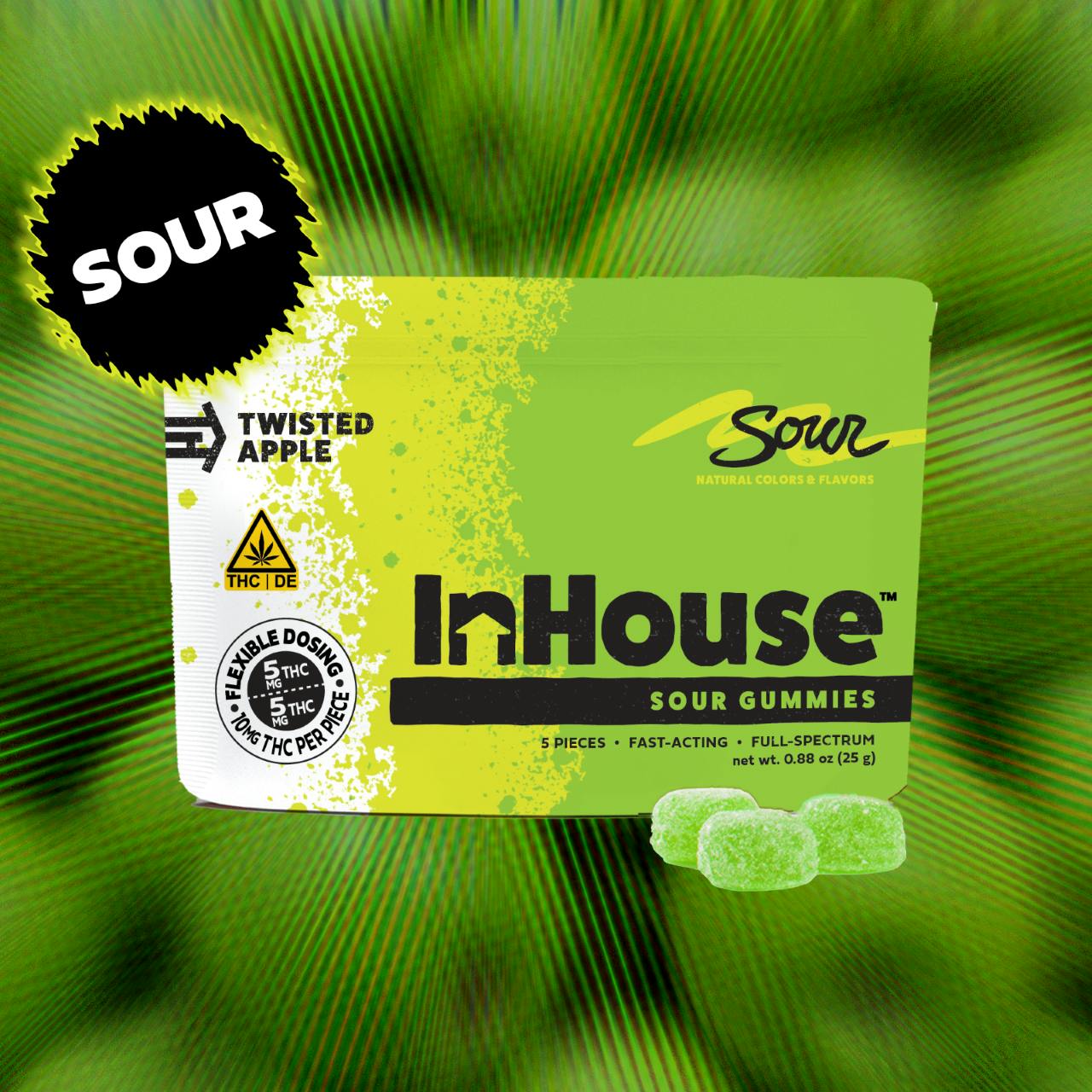 Twisted Sour Apple [5pk] (50mg)