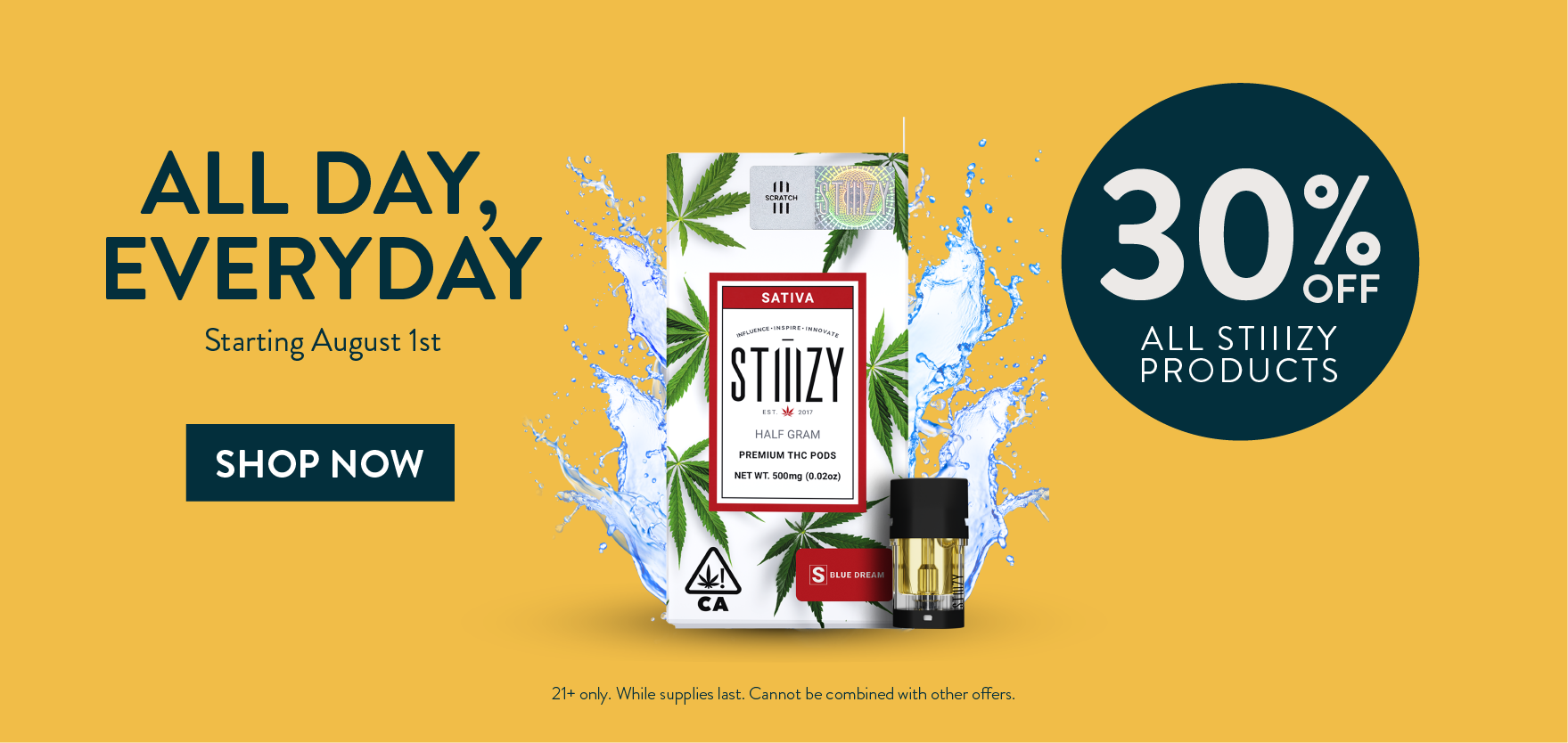 30% Off STIIIZY special