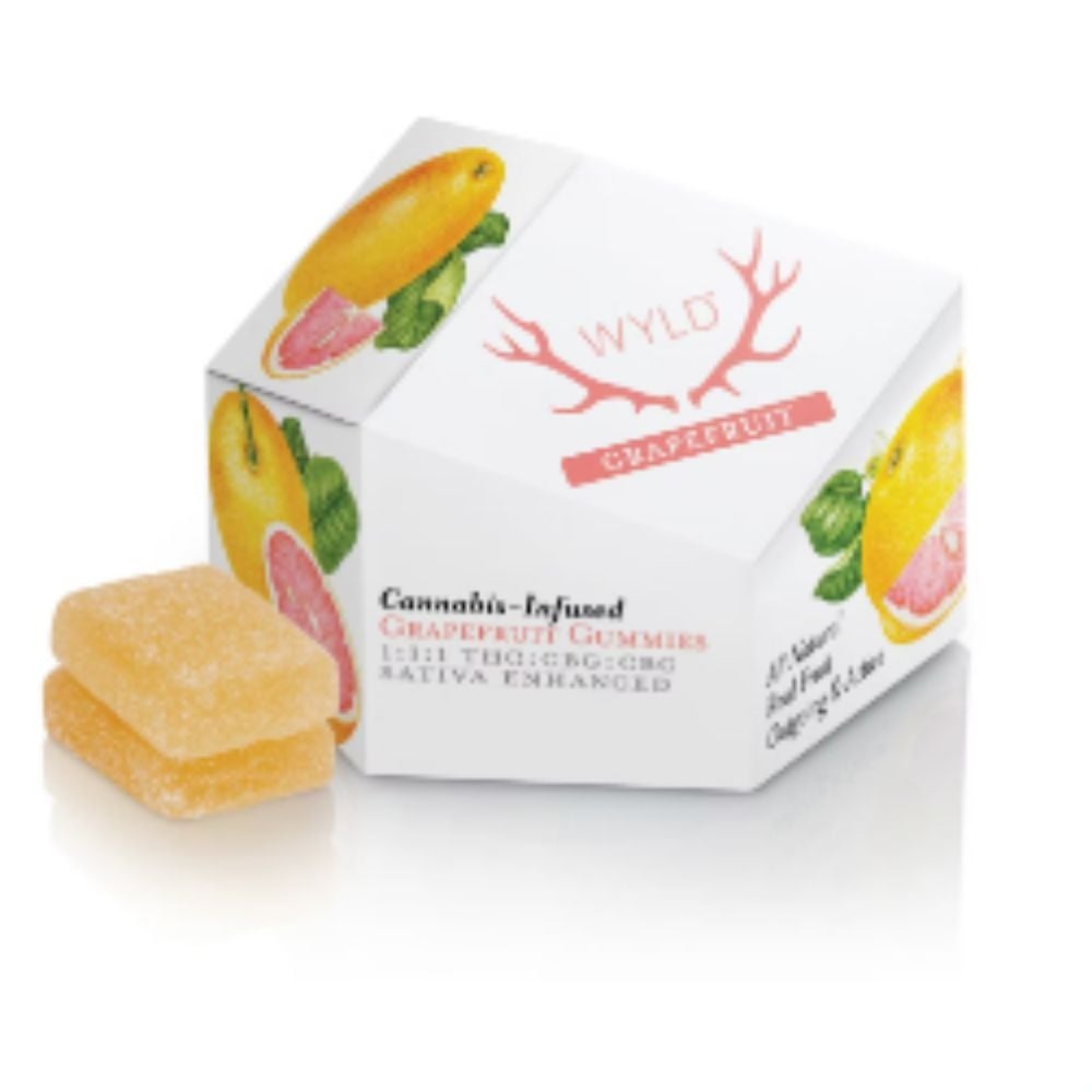 Grapefruit 1:1:1 CBG:CBC + Sativa Enhanced Gummies | 100mg THC:CBG:CBC