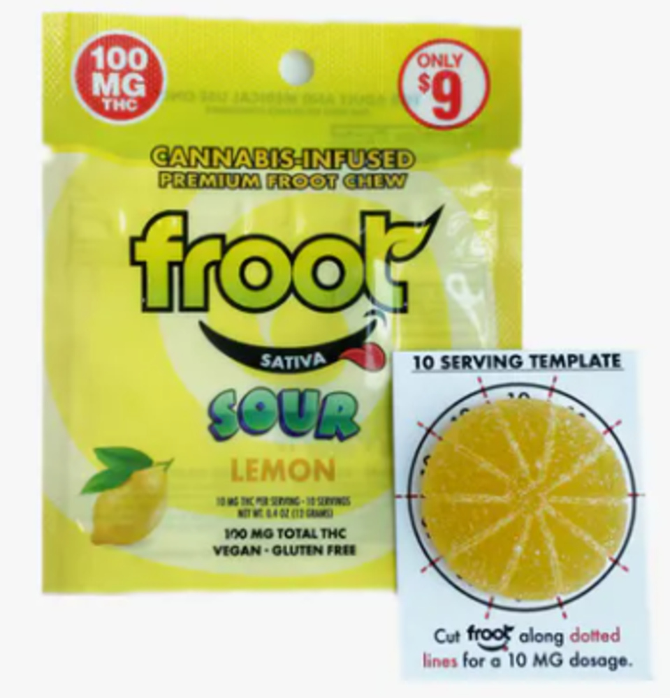 Sour Lemon - Single (100mg) Sour Lemon - Single (100mg)