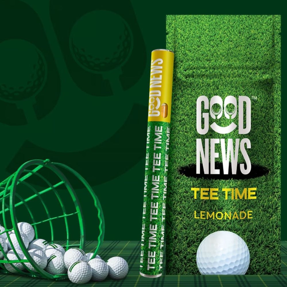 Tee Time Lemonade Vape Pen (500mg)