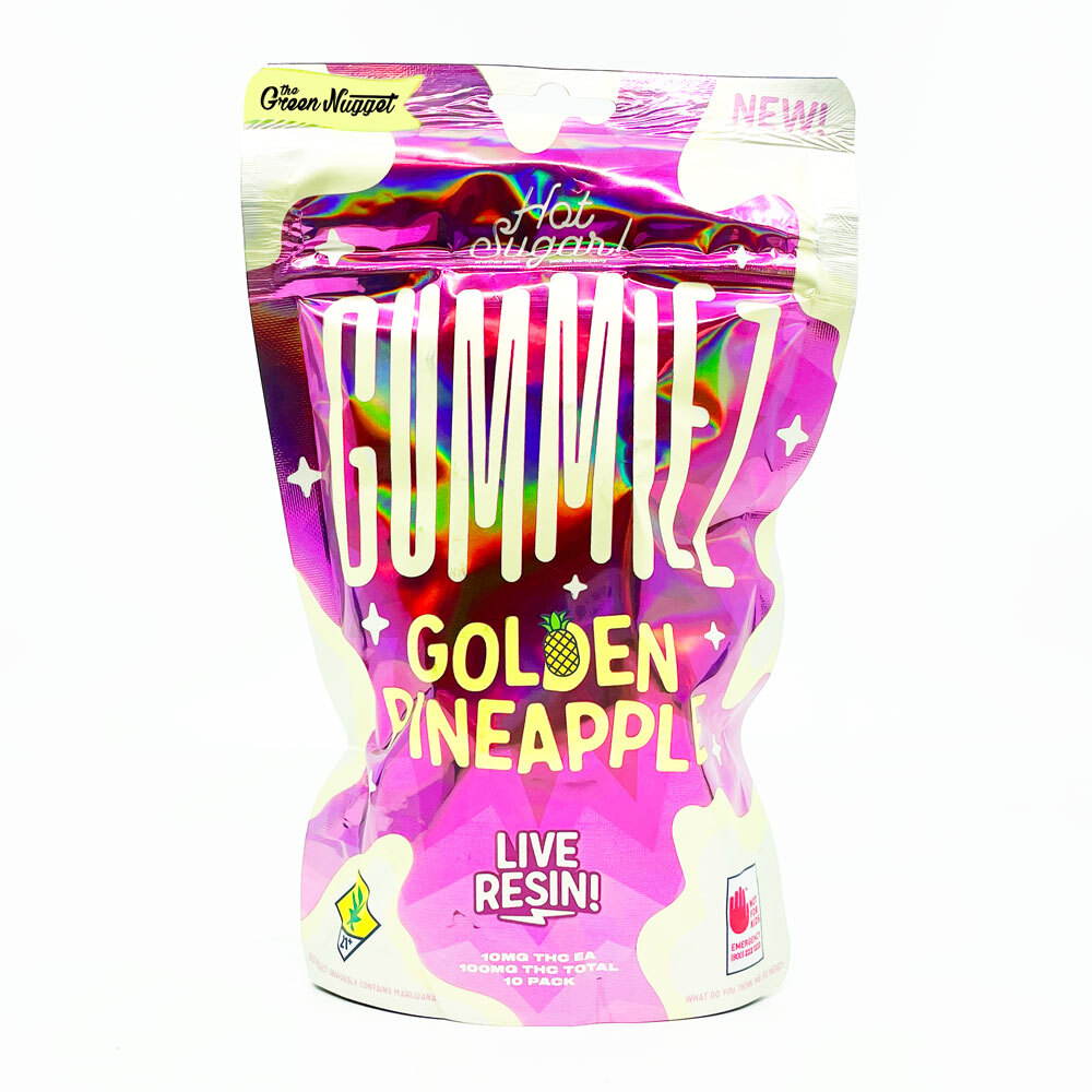 Golden Pineapple - Sativa [10pk] (100mg)