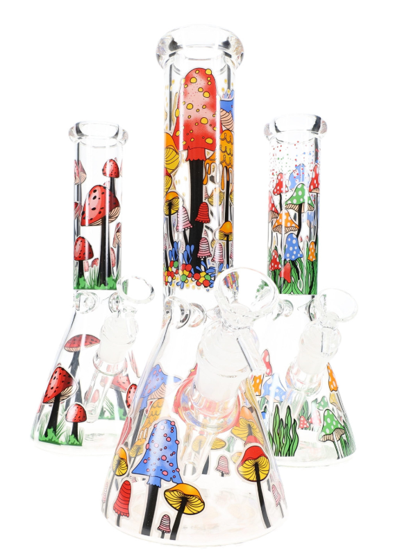 Mushroom Glass Bong Mushroom Glass Bong