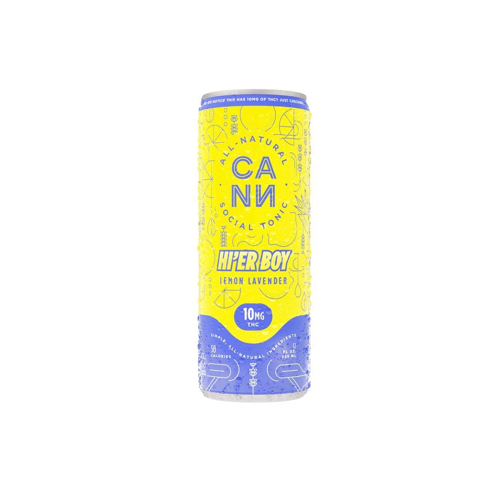 CANN - Hemp-Derived Lemon Lavender HI'ER Boy 12oz (10mg)