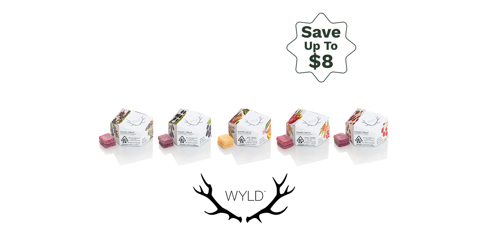 May: BOGO 50% Wyld special