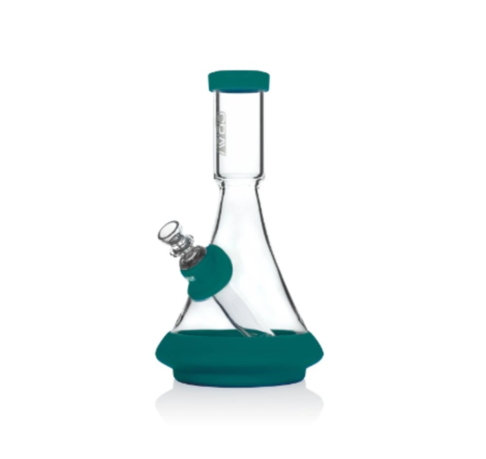 GRAV® Deco Beaker in Silicone - Dark Teal