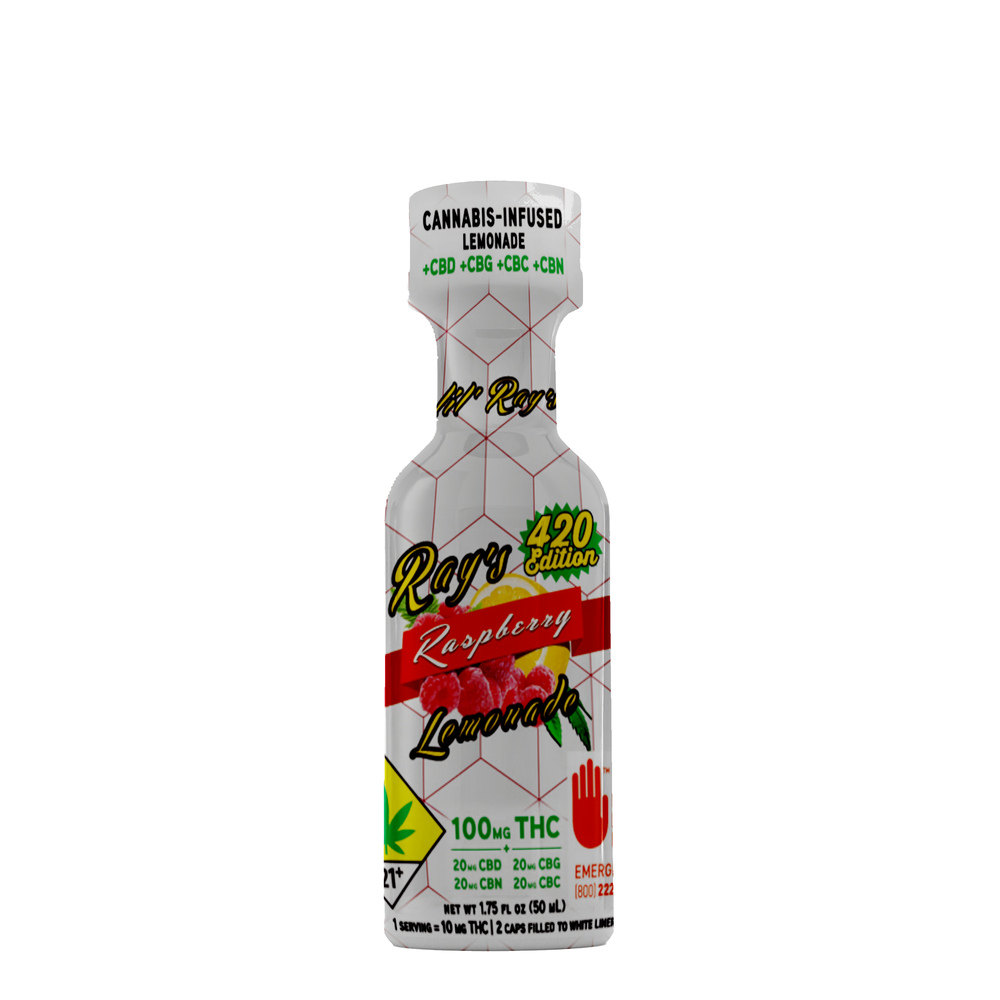 Raspberry [1.75oz] (50mg CBD/50mg CBG/50mg CBN/50mg CBC/100mg THC)