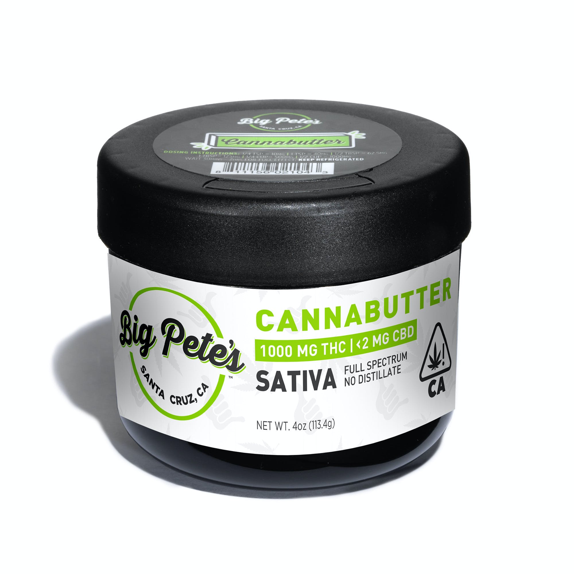 Cannabutter - Sativa (1000mg)