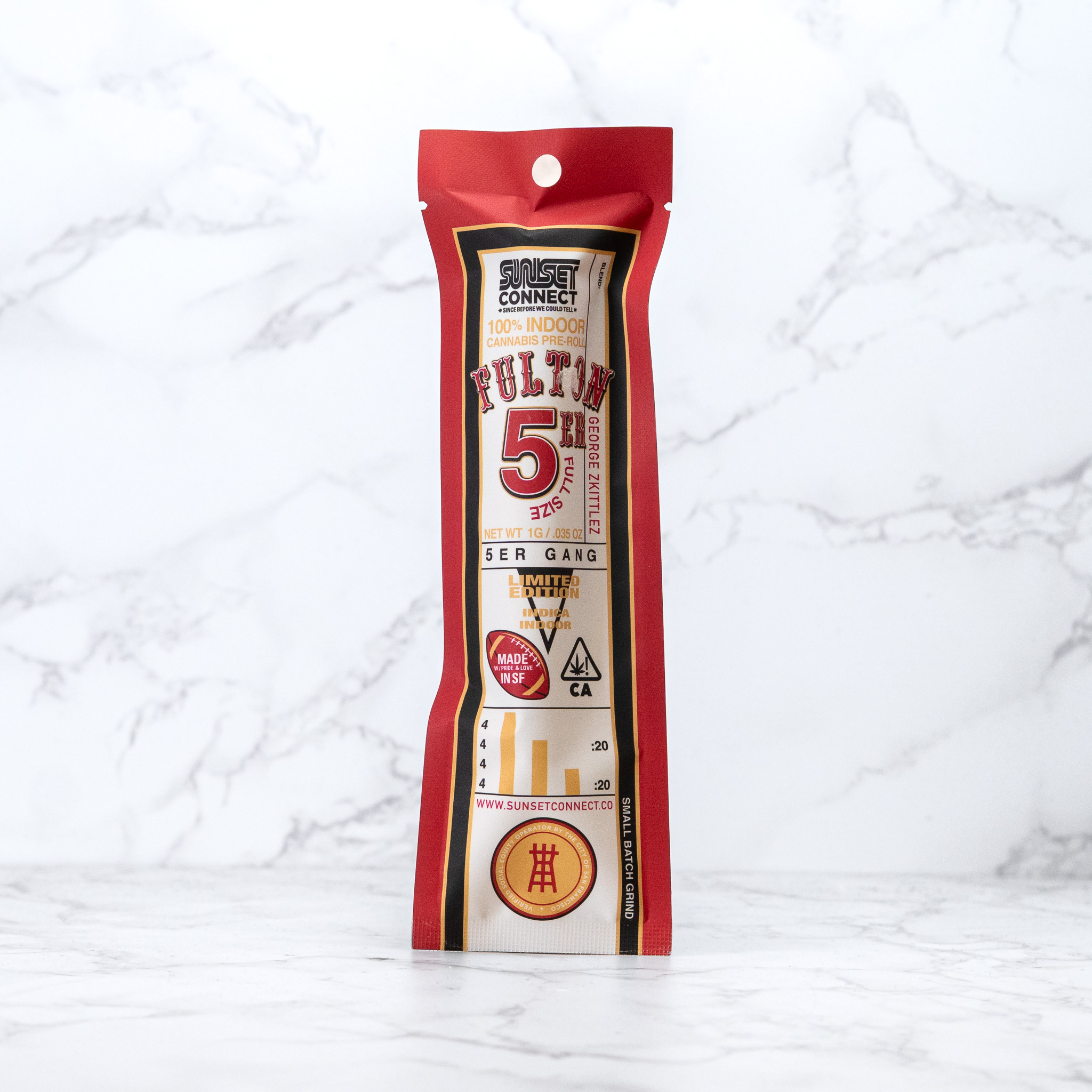 Shop SUNSET CONNECT - GEORGE ZKZ - PREROLL - INDICA - [1G] | The