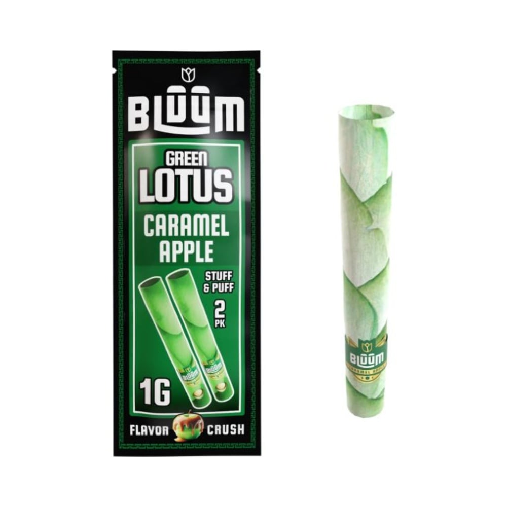 Bluum Wild Flower 2pk Lotus Rolls – Green Lotus - Caramel Apple