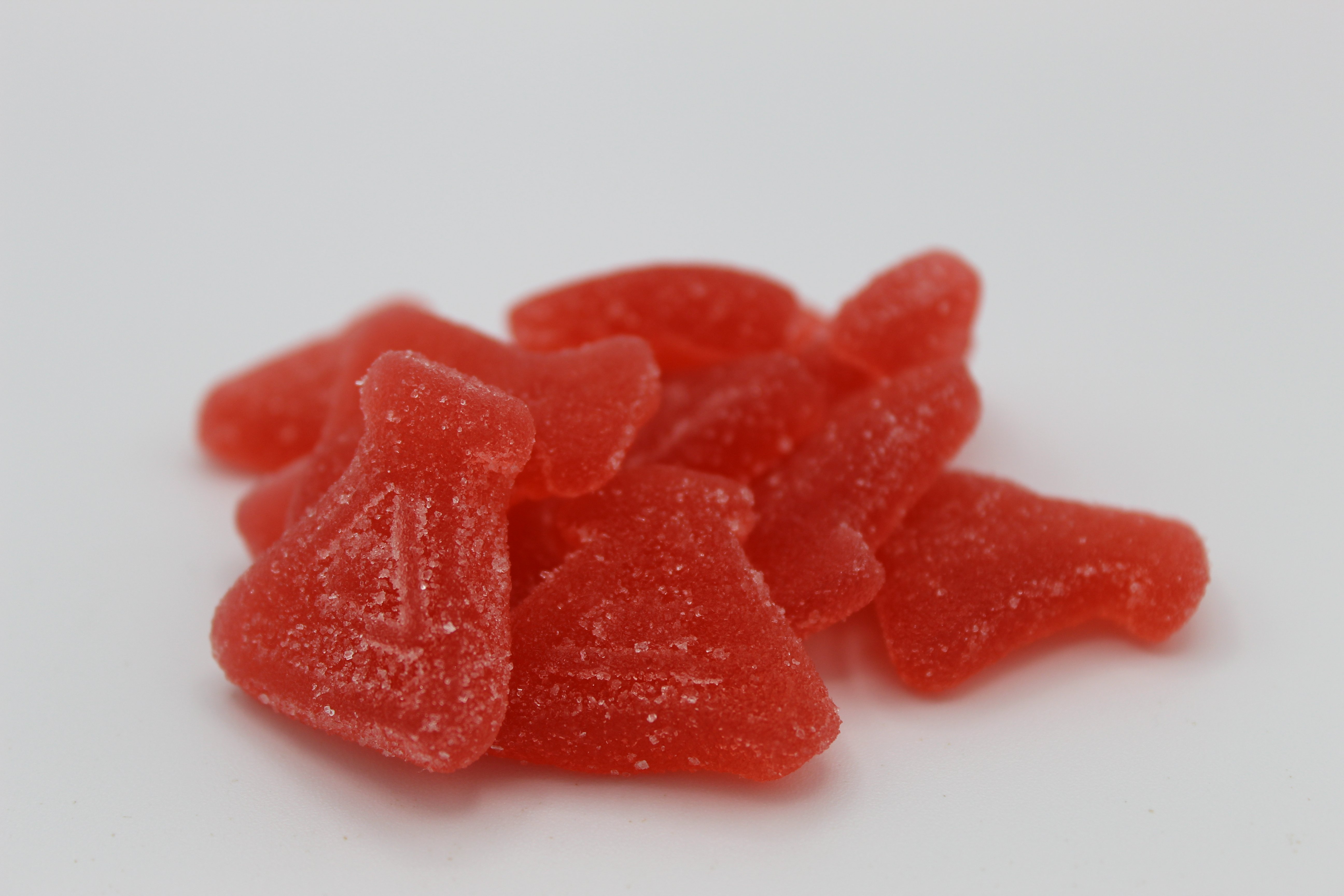 (10) 20mg Distillate #0815 Sour Raspberry Fast Acting Fruit Chews