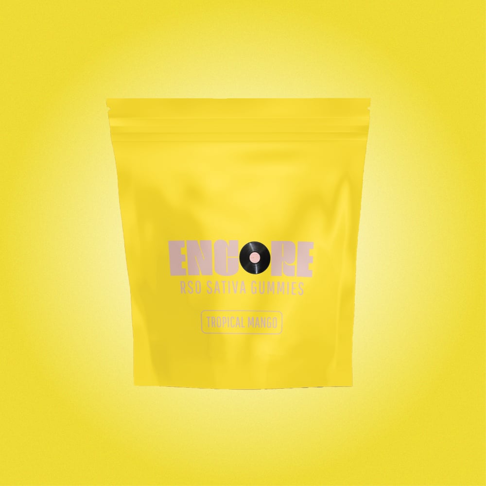 Tropical Mango RSO QUAD DOSE - Sativa [10pk] (400mg)