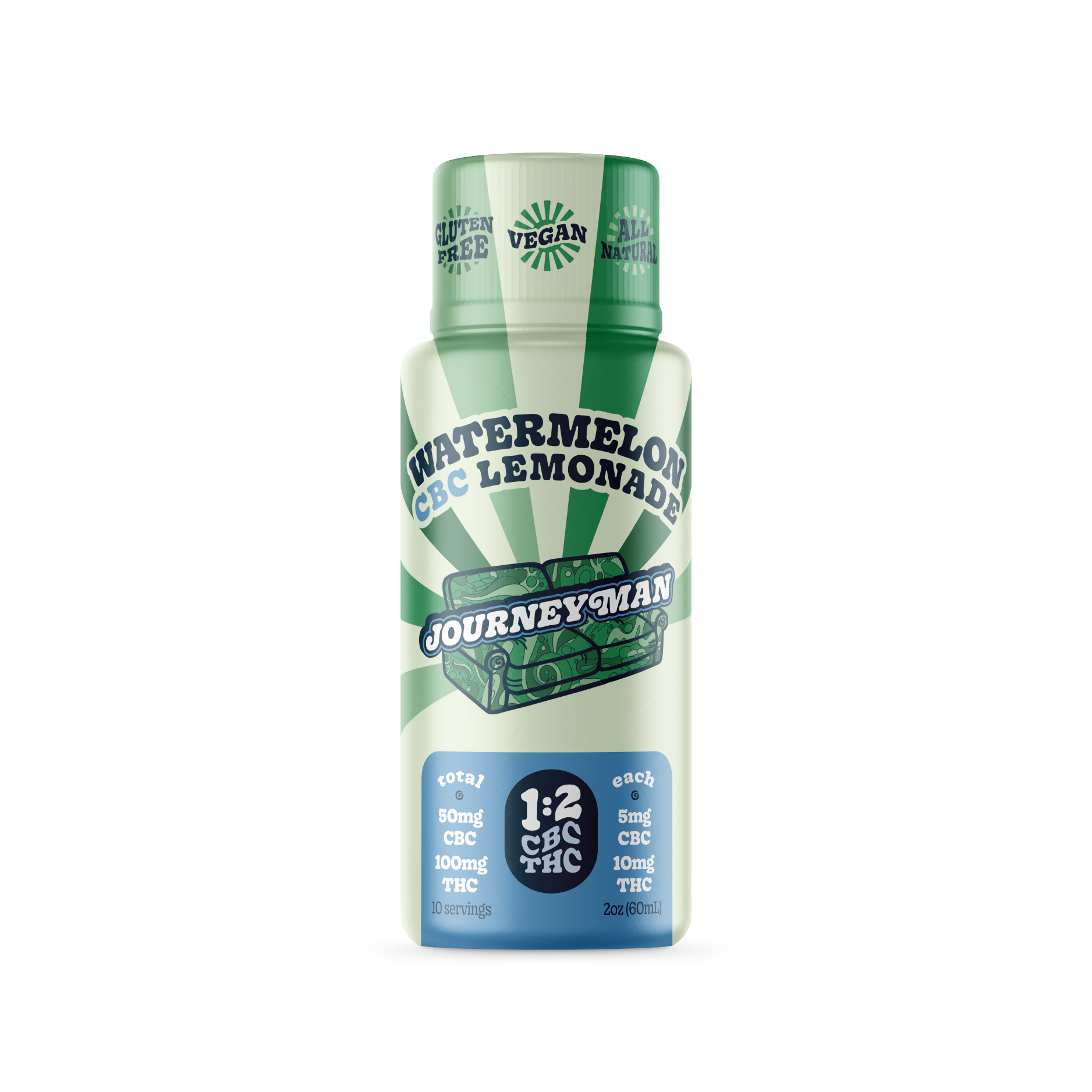 1:2 CBC Watermelon Lemonade [2oz] (50mg CBC/100mg THC)