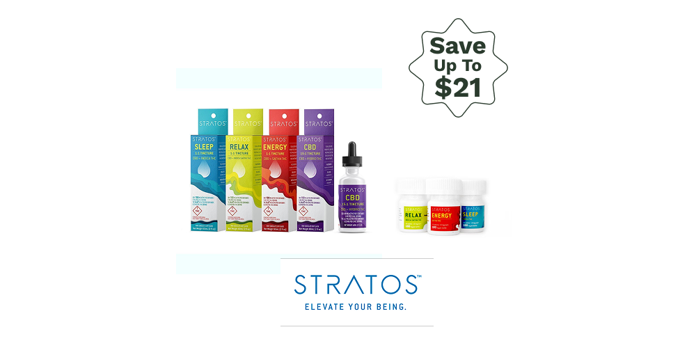 May: BOGO 50% Stratos Tablets + Tincture special