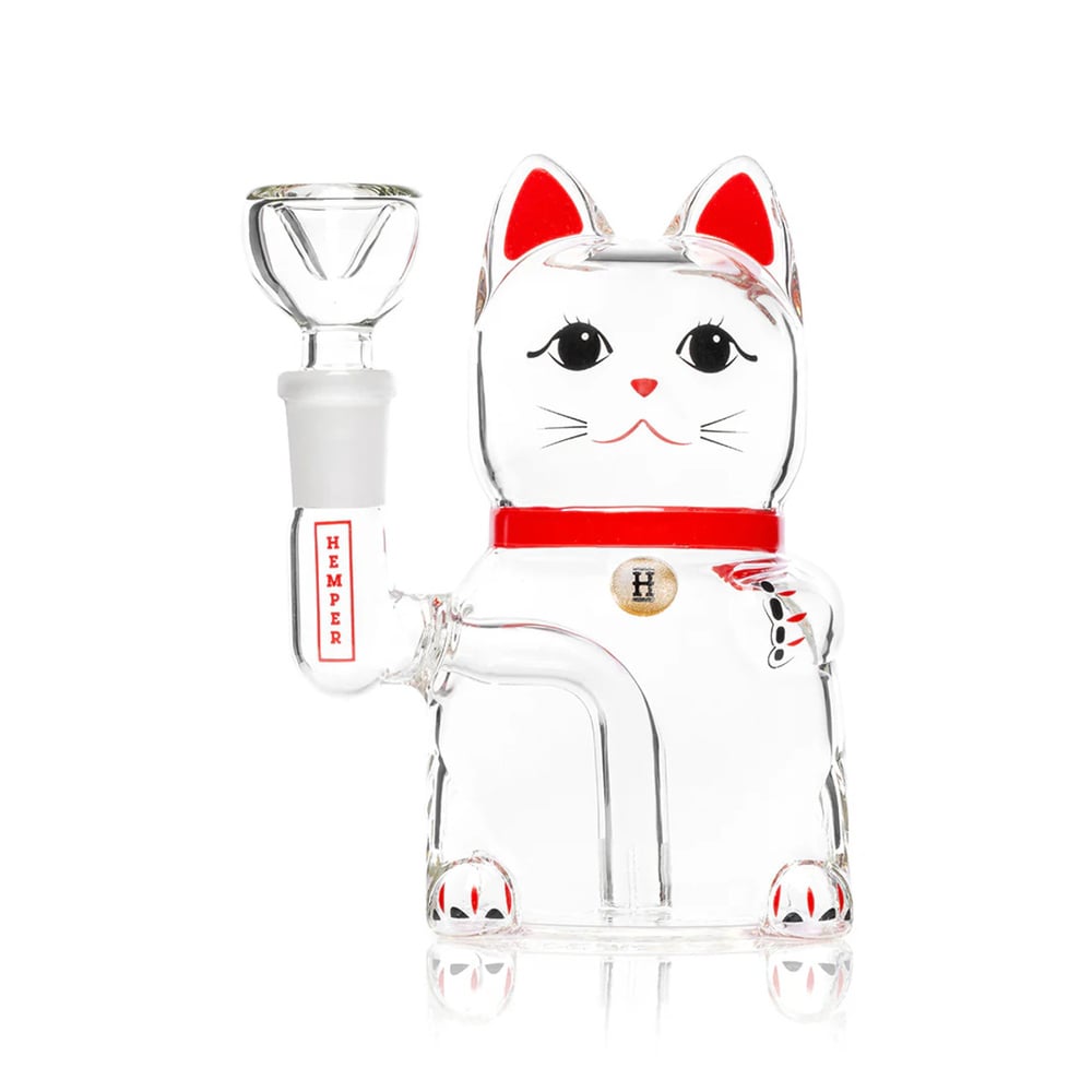 5" Bong - Lucky Money Cat