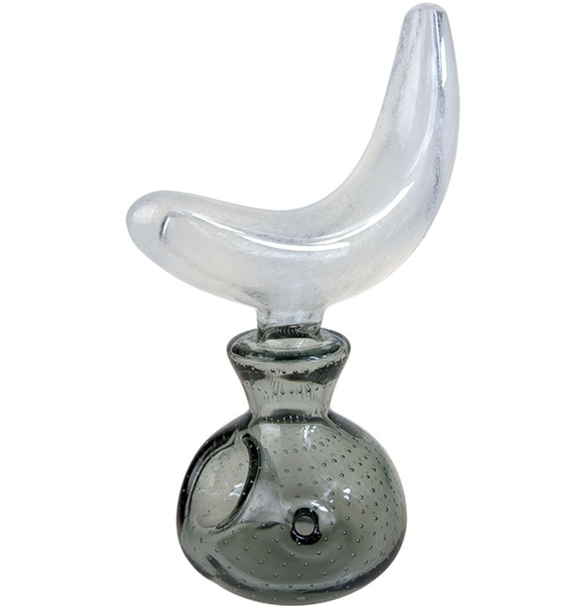 6" Glow In The Dark Big Moon Hand Pipe
