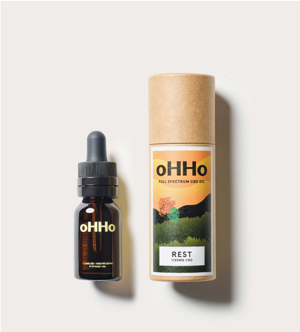 Rest - Full Spectrum CBD Oil - 1125mg CBD