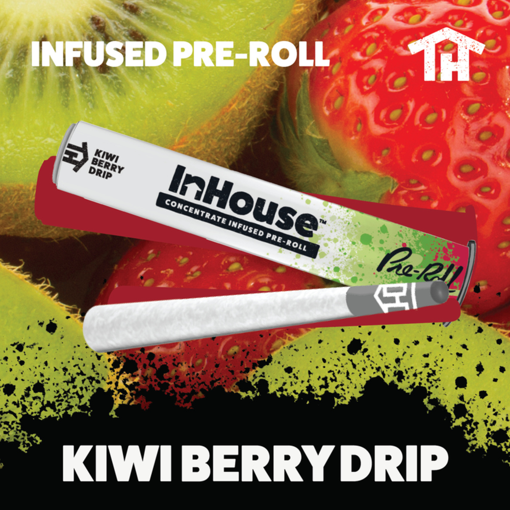 .75g Kiwi Berry Drip Infused Pre Roll