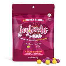 Joy Bombs + CBD 1:1 Berry Blends - 100mg THC (40pk / 2.5mg THC & 2.5mg CBD ea)