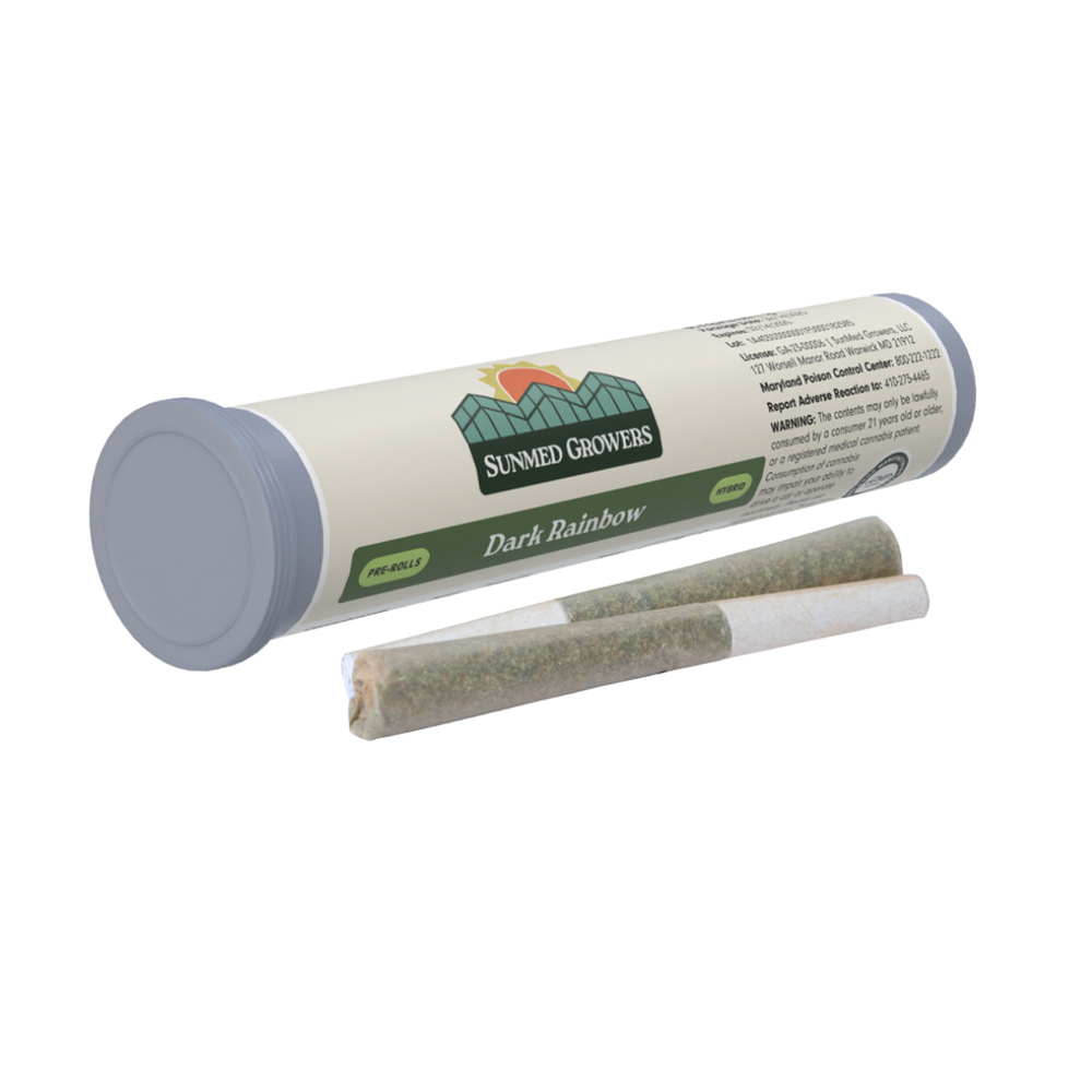 Dark Rainbow Pre-Roll 0.5g 2-Pack Dark Rainbow Pre-Roll 0.5g 2-Pack