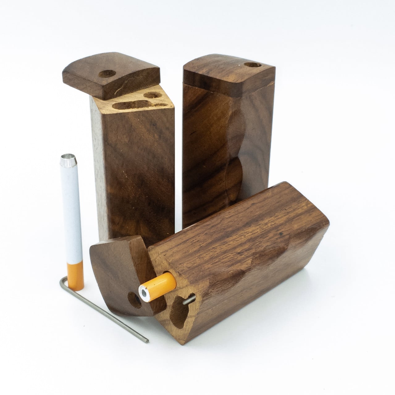 Knuckled Dugout W/ Tool And Square