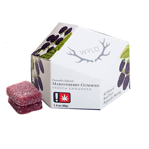 Marionberry Indica Enhanced Gummies | 100mg THC