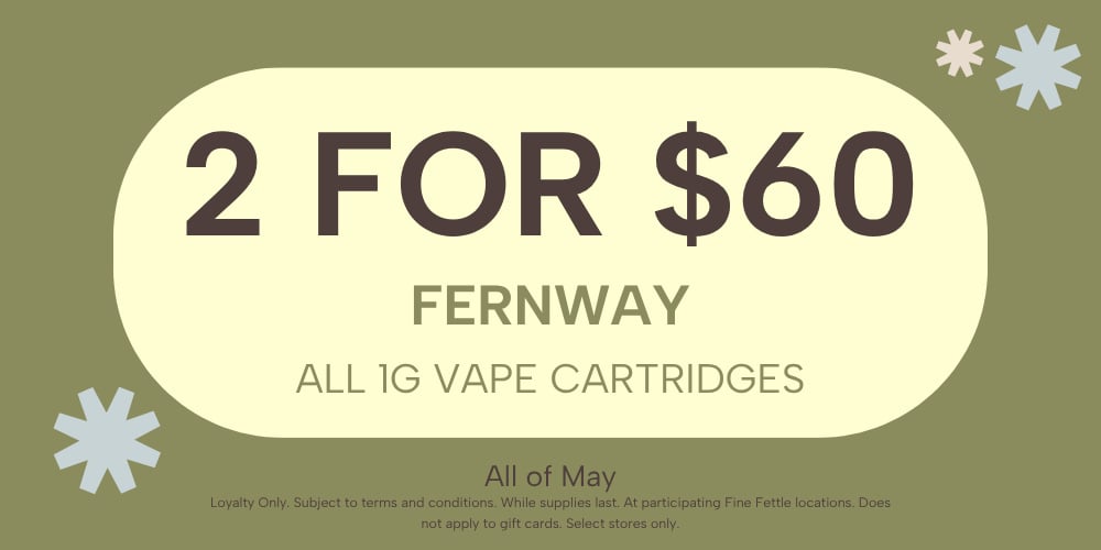 Fernway | 1g Cartridges | 2+ for $30 each special