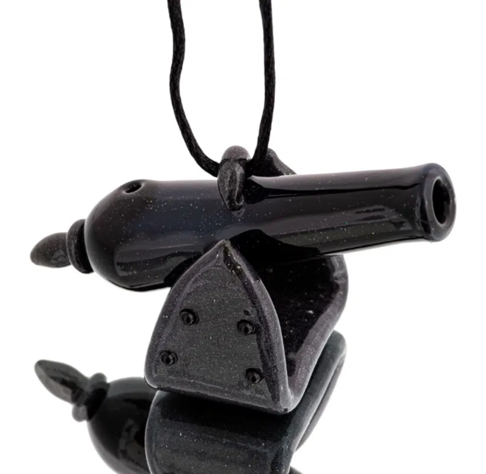 Cannon Pendant (Black)