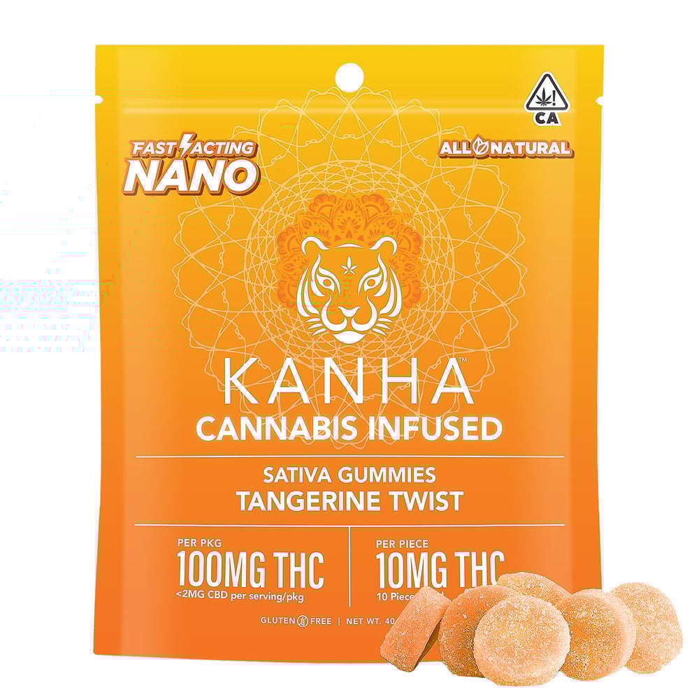 Tangerine Twist - Sativa [10pk] (100mg)