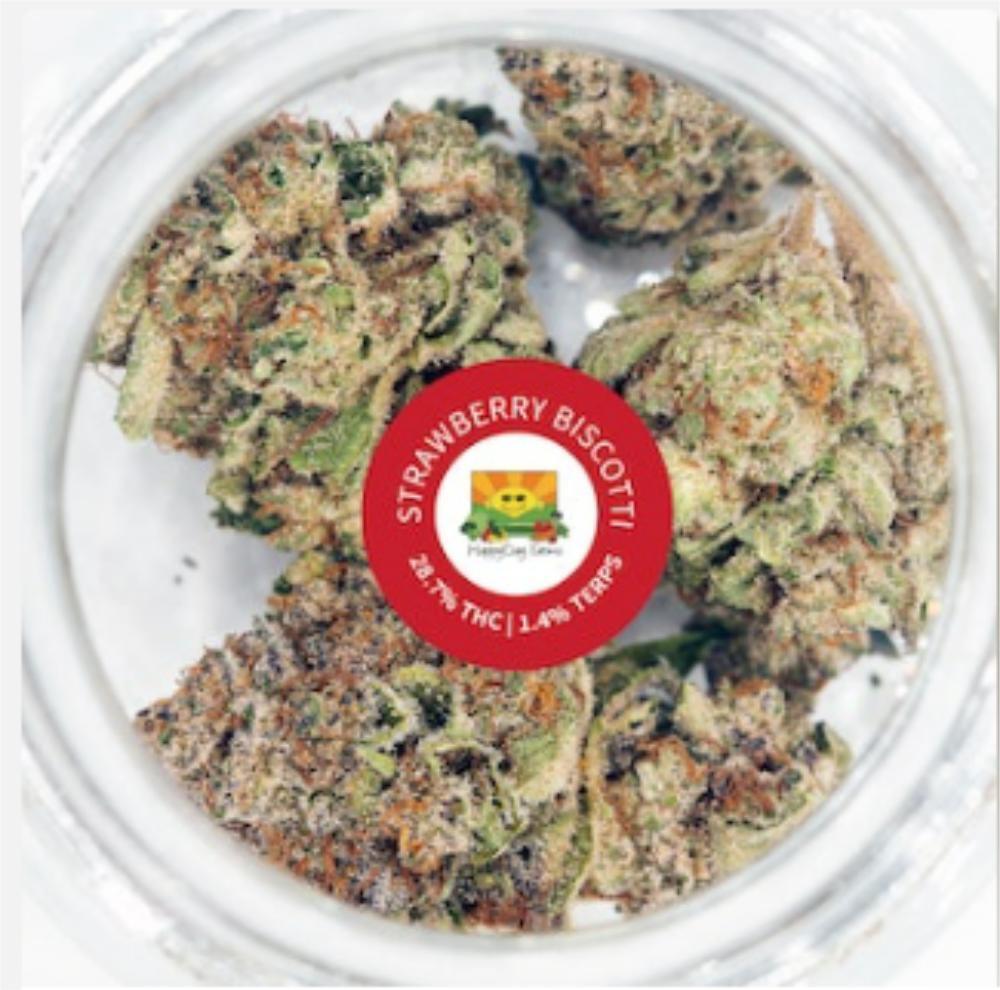 Happy Day Farms — Strawberry Biscotti