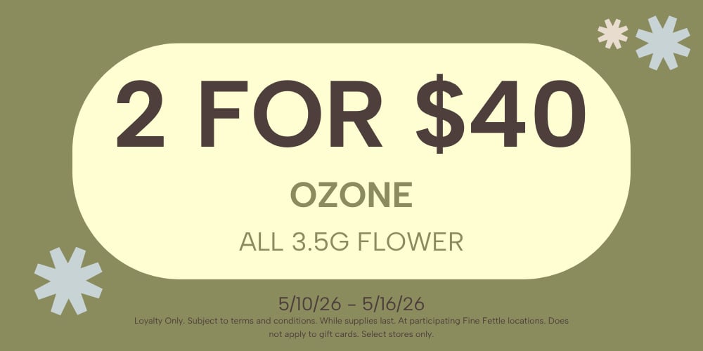 Ozone | Eighths | 2+ for $20 each special