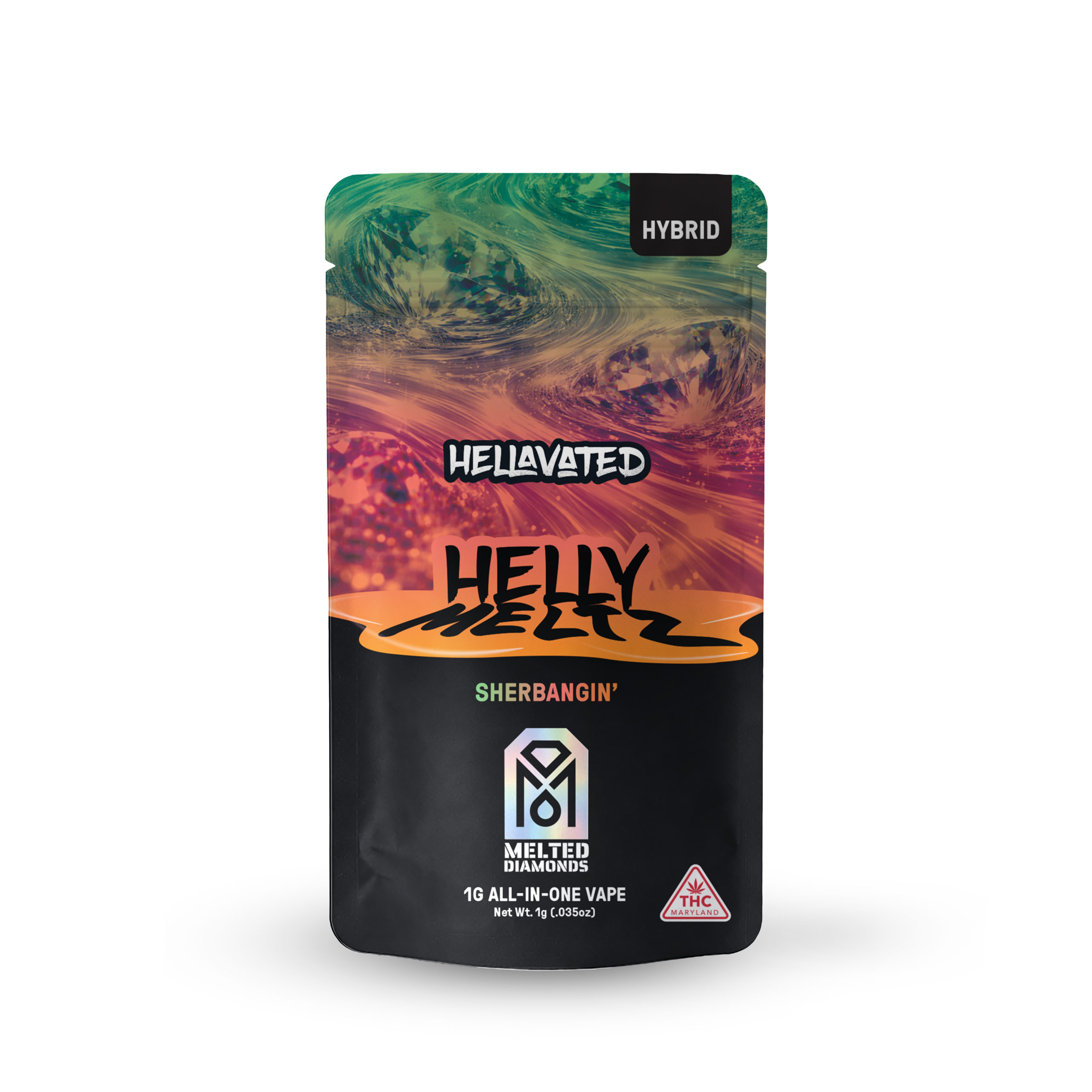 Helly Meltz - Sherbangin - 1.0g Cloud Bar Disposable - Hellavated