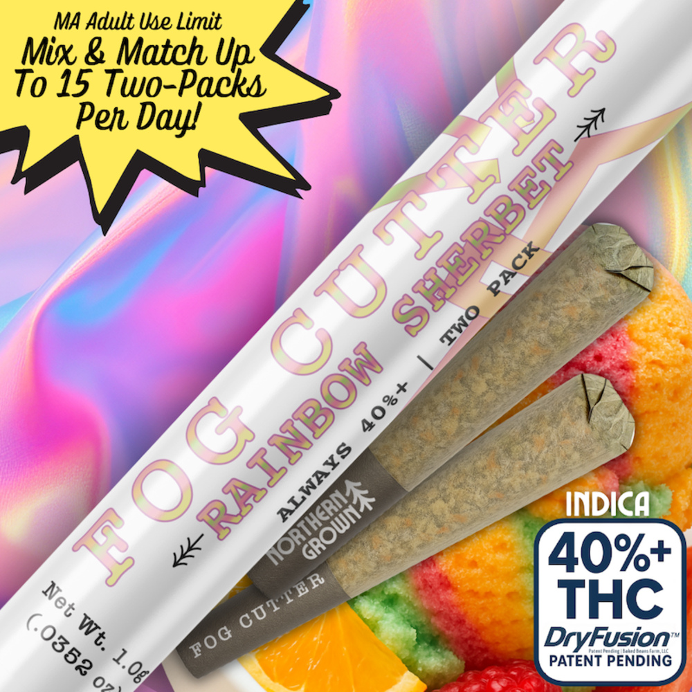 Fog Cutter - Rainbow Sherbet Infused Hydro Pre-Roll 0.5g 2pk (1g)