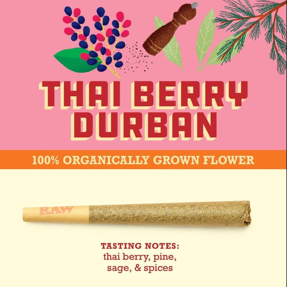 Paper Crane - Thai Berry Durban Pre-Roll (1g) product photo