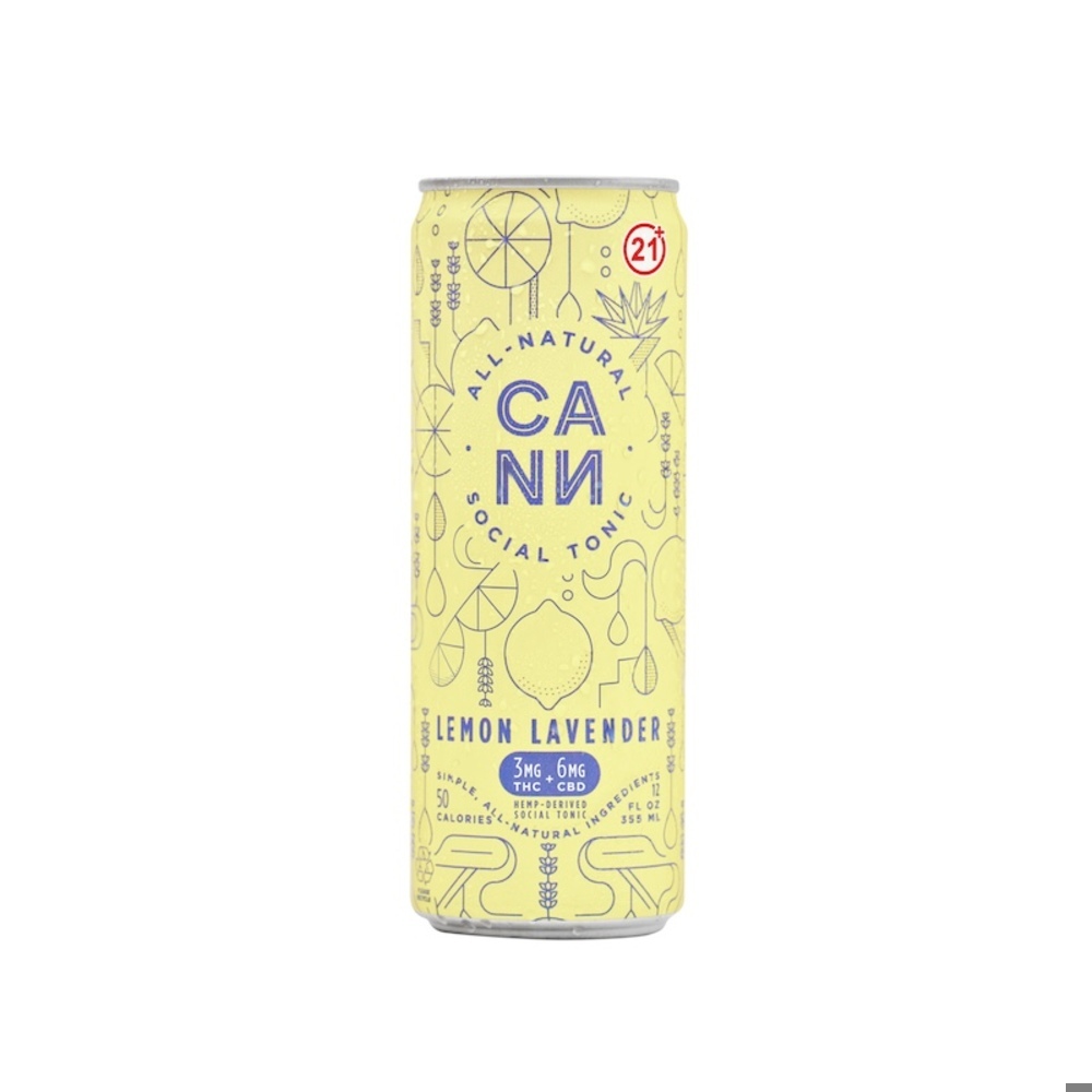 Shop Cann - Hemp Derived Lemon Lavender 12oz (3mg THC 6mg CBD