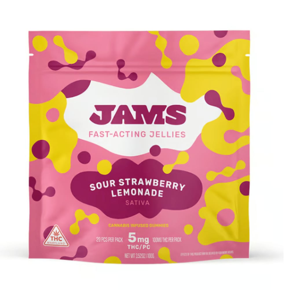 Sour Strawberry Lemonade [20pk] (100mg)