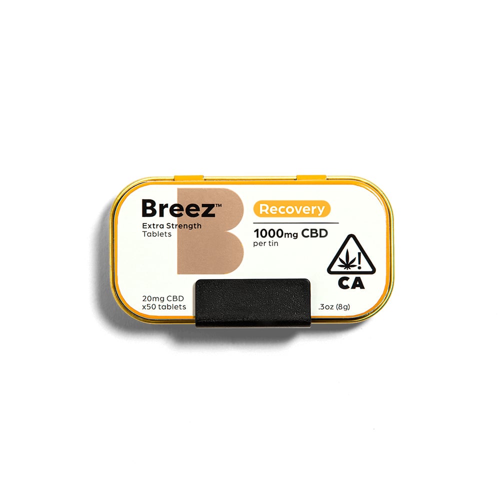 Extra Strength Recovery CBD Tablets