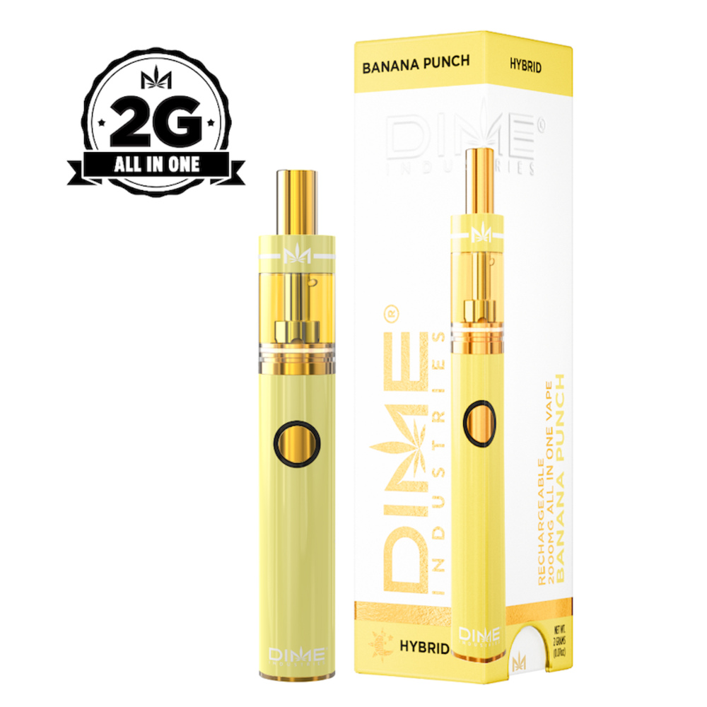 Shop DIME - Banana Punch Signature Line Disposable (2g) | Fine